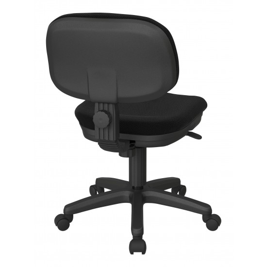OS CHAIR TASK ERGO BLACK SC117-3