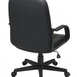 OS CHAIR MANAGER LEATHER BLACK EC3393