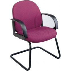 OS CHAIR VISITOR ARM BLACK EX75-3