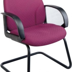 OS CHAIR VISITOR ARM BLACK EX75-3