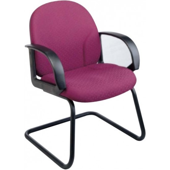 OS CHAIR VISITOR ARM BLACK EX75-3