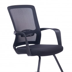 OS CHAIR VISITOR ARM MESH BLACK OSHKB-2027C
