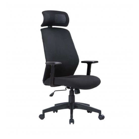 SPACE CHAIR EXECUTIVE PLUTO ARM MESH BLACK 62142 SPACE CHAIR EXECUTIVE PLUTO ARM MESH BLACK 62142