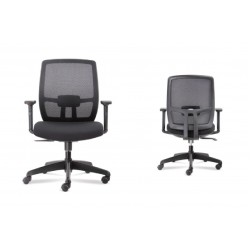 OS CHAIR  MANAGER MB MESH BLACK 225M/24340