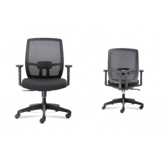 OS CHAIR  MANAGER MB MESH BLACK 225M/24340