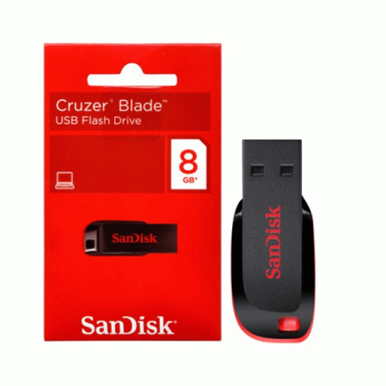 SANDISK USB FLASH DRIVE  8GB SDCZ50-008G-B35