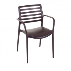 TILIA LOUISE XL CHAIR PP ARM WENGE 101010159