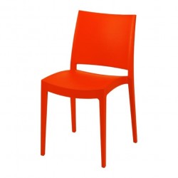TILIA SPECTO CHAIR PP NO ARM ORANGE 20036