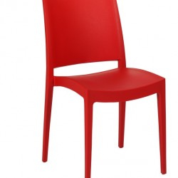 TILIA SPECTO CHAIR PP NO ARM RED 101020037