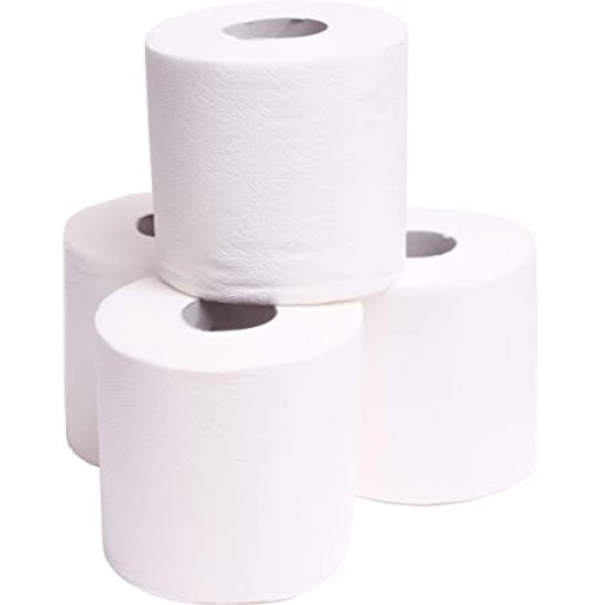 KCP KLEENEX TOILET PAPER JUMBO REFILL 2PLY  FOR 9508 4"X1000MTS KP07805
