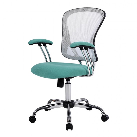 OS CHAIR TASK ARM MESH WHITE/GREEN GNA26-F28