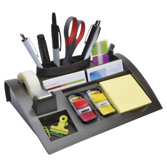  3M DESK ORGANIZER  BLACK C-50