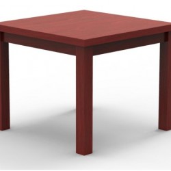 #107892 FC GA TABLE OCCASIONAL  24X24 CHERRY Ga6060