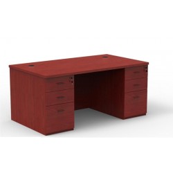 FC GA DESK EXECUTIVE  DOUBLE RECTANG 36X72  CHERRY GA1690RTB