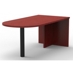 #107895 FC GA DESK EXECUTIVE BULLET TOP  40X72 CHERRY GA1810 BT