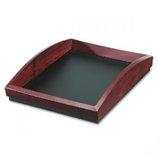 ROLODEX WOODLINE  LETTER TRAY MAHOGANY   19200