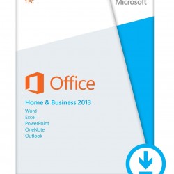 MICROSOFT HOME & BUSINESS 2013 (WORD - EXCEL - POWERPOINT- ONENOTE - OUTLOOK)