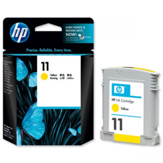 HP 11 Yellow Ink Cartridge Model C4838A