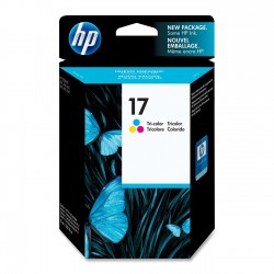 HP 17 Tricolor Ink Cartridge Model C6625A