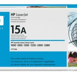 HP 15A Black Toner Cartridge Model C7115A