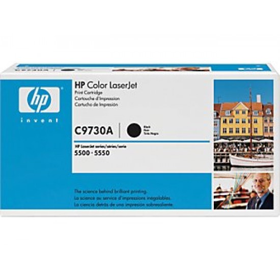 HP 645A Black Toner Cartridge Model C9730A