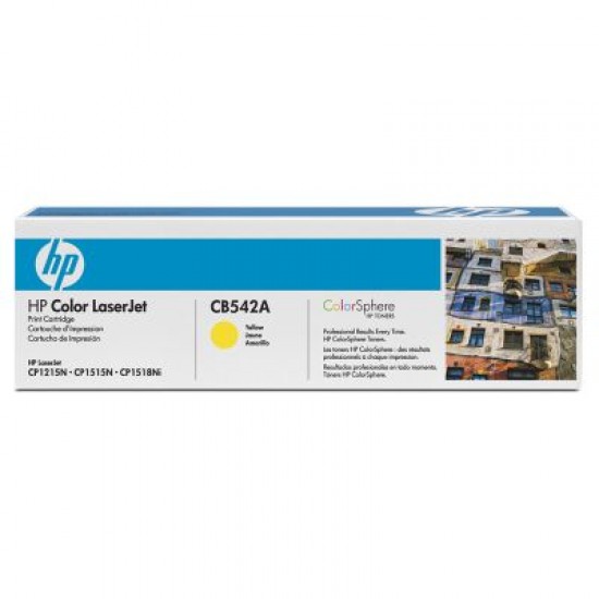 HP 125A Yellow Toner Cartridge (CB542A)