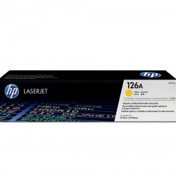 HP 126A Yellow Toner Cartridge Model CE312A