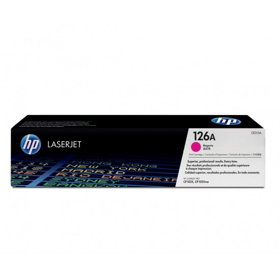 HP 126A Magenta Toner Cartridge Model CE313A
