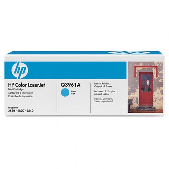 HP 122A Cyan Toner Cartridge (Q3961A)