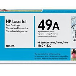HP 49A Black Toner Cartridge Model Q5949A