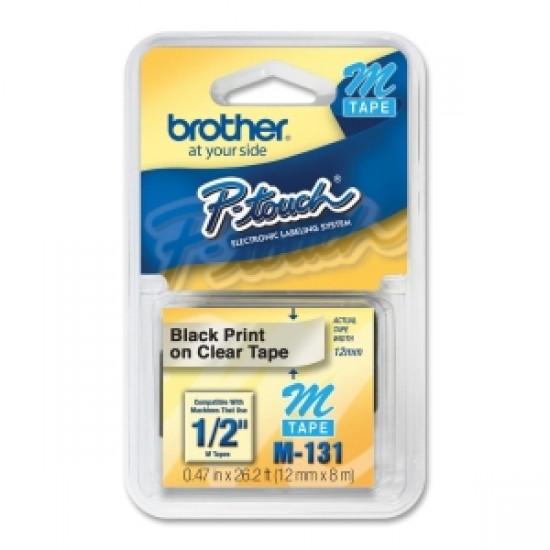Brother Label Pt-85 Wht 1/2"	
