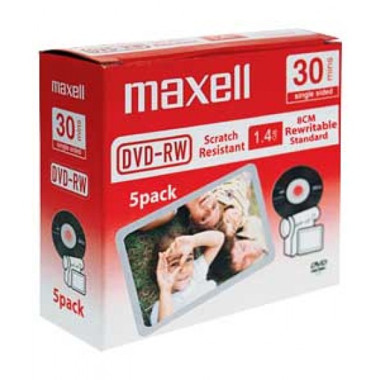 Maxell Dvd-R Camcorder 30mn 1.	