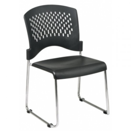 Sled Base Stack Chair STC865CD-3