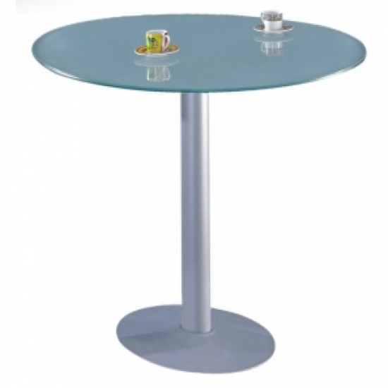 Conference Table Round Glass 36” 