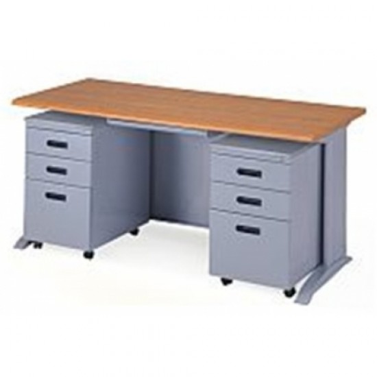 CF Exec Desk 28x56 6 Drawers