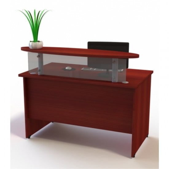 EN1-1270+EN1-1200 ENZO DESK 28X48+RECEPTION COUNTER 48’’