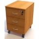 ENZO MOBILE FILE CABINET 3 DRAWER EN1-3MD ENZO MOBILE FILE CABINET 3 DRAWER EN1-3MD