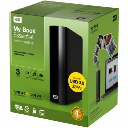 WESTERN DIGITAL HARD DRIVE EXTERNAL 3TB 