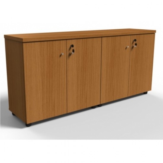 JULIO CREDENZA DOUBLE  DOOR WALNUT 