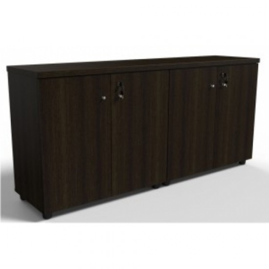 JULIO CREDENZA DOUBLE  DOOR WALNUT 