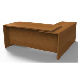 JULIO DESK EXE. WOOD  WALNUT RIGHT N LEFT  