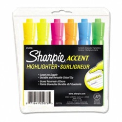 Sharpie accent highlighter 6 color