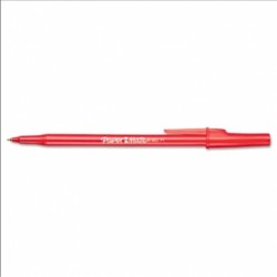 Papermate ballpen write Bros  RED 12/box