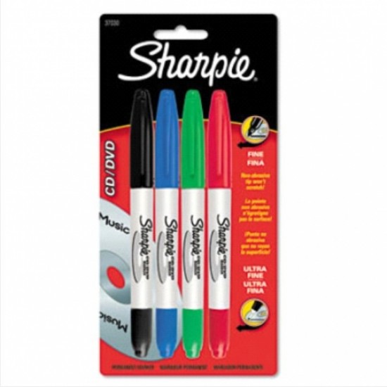 Sharpie twintip marker 4/PK
