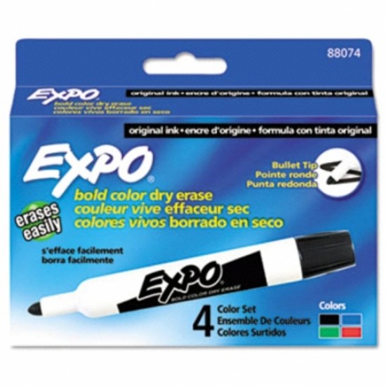 Expo marker chisel  asst 4PK PEN: Marker