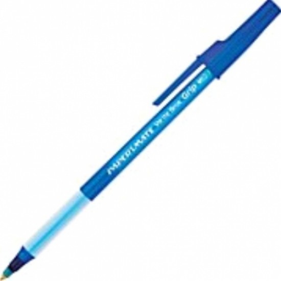 Papermate ballpen BLUE grip 12/box 
