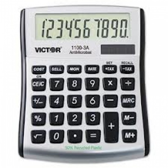 VICTOR CALCULATOR ADD PAD 8 DIGITS 1100-3A