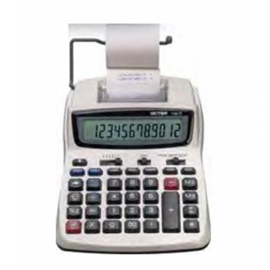 VICTOR CALCULATOR PRINTING 12 DIGITS 1208-2 