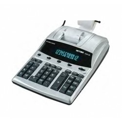 VICTOR CALCULATOR PRINTING 12 DIGITS 1240-3