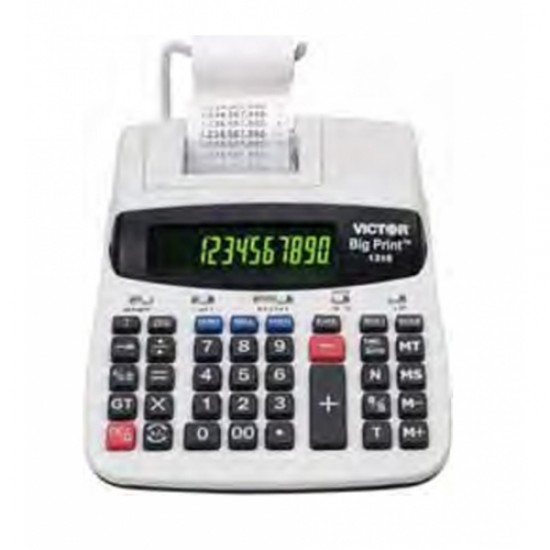VICTOR CALCULATOR PRINTING 12 DIGITS 1310